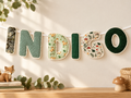 Fabric Garland Letters